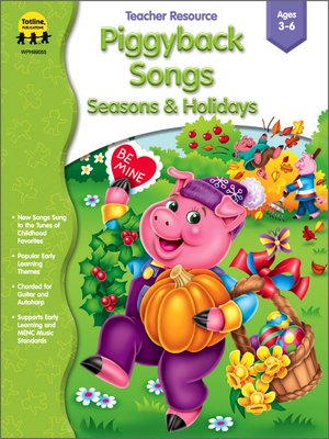 cover image of Piggyback Songs - Seasons & Holidays, Grades Toddler - K